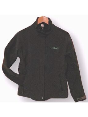 🎈$10 add on. West BEACH. Black fleece lined shell jacket